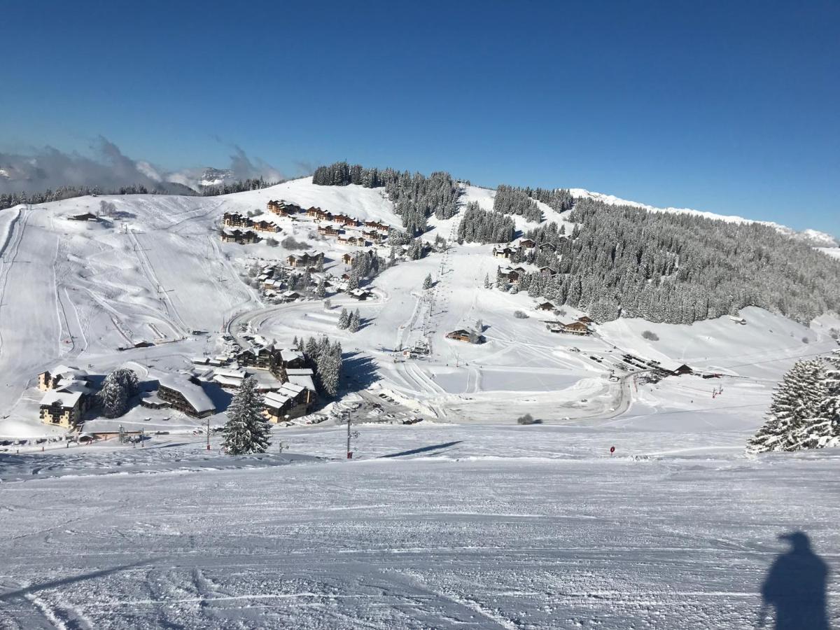 Appartement T2 Col De Merdassier Au Pied Des Pistes Manigod Kültér fotó
